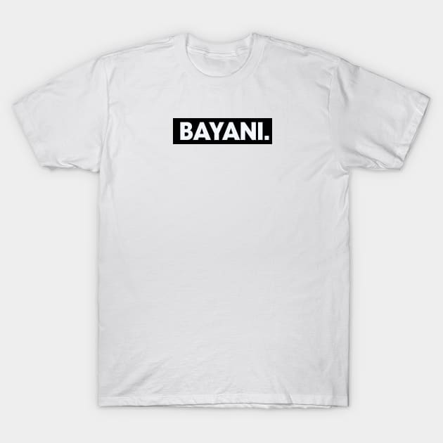 Bayani pinoy word ofw T-Shirt by teemarket